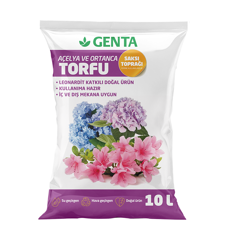Genta Açelya ve Ortanca Torfu 10 lt