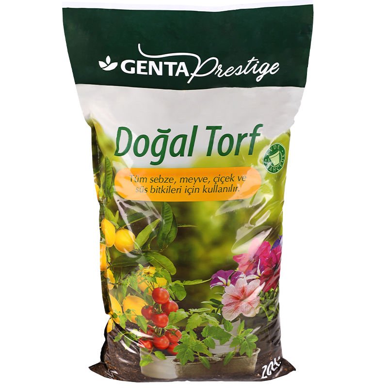 Genta Prestige Doğal Torf Toprak 20 Lt