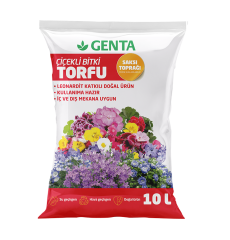 Genta Çiçekli Bitkiler İçin Torf 10 Lt