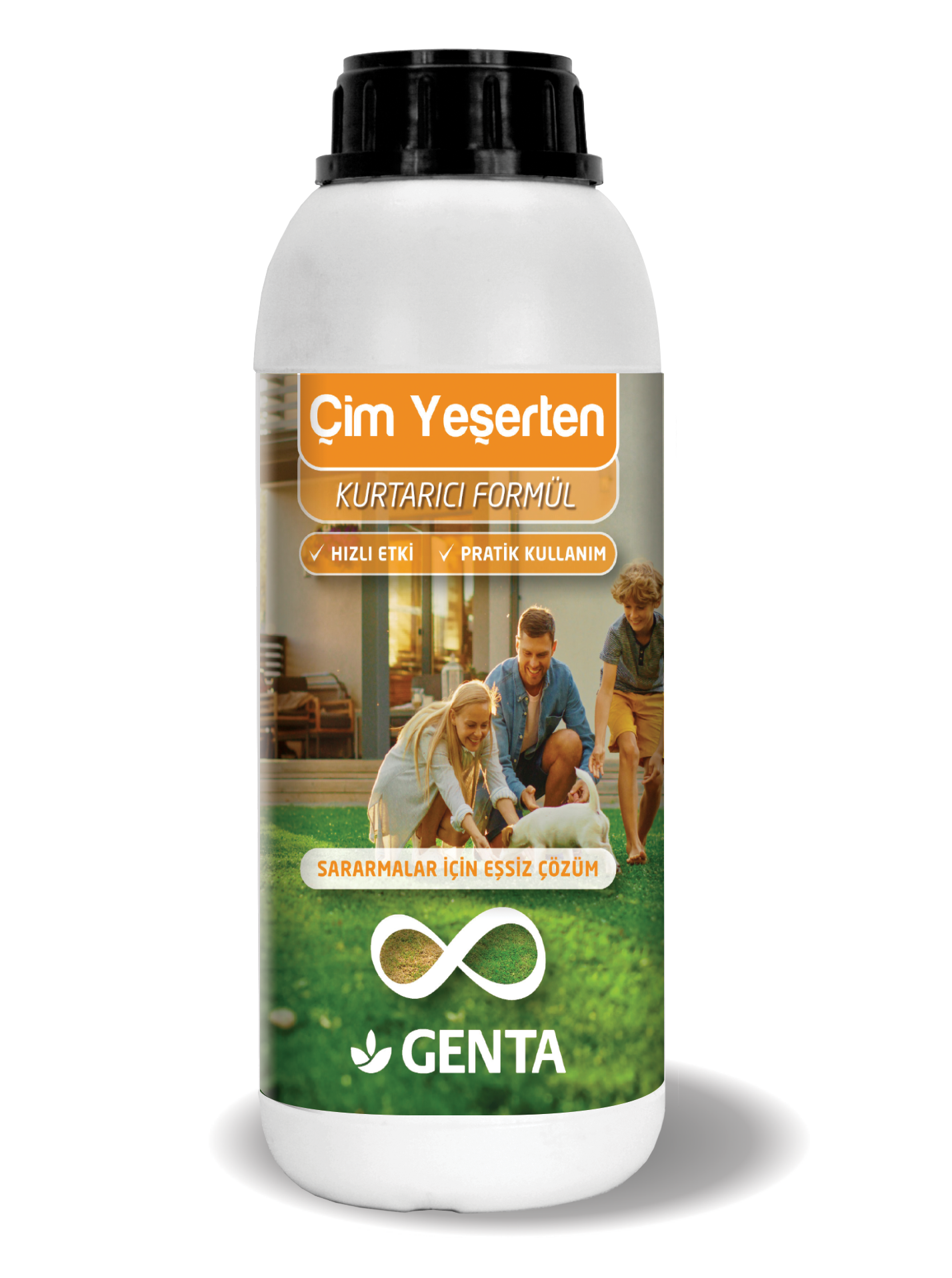 Çim Yeşerten 1 Lt. - Sararma Önleyici Kurtarıcı Formül