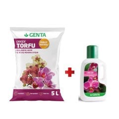 Orkide Bakım Seti - Orkide Toprağı - Orkide Sıvı Besini