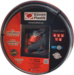 Özel Örgülü Bahçe Hortum Seti 20 Metre Hortum + Tabanca