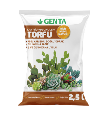 Genta Kaktüs-Lithops Ve Succulent Özel Karışım Toprağı 2,5 LT